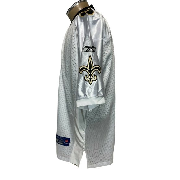 New Orleans Saints Drew Brees Jersey 9 NFL Football White Captain SIZE 56 XXXL - Picture 4 of 6